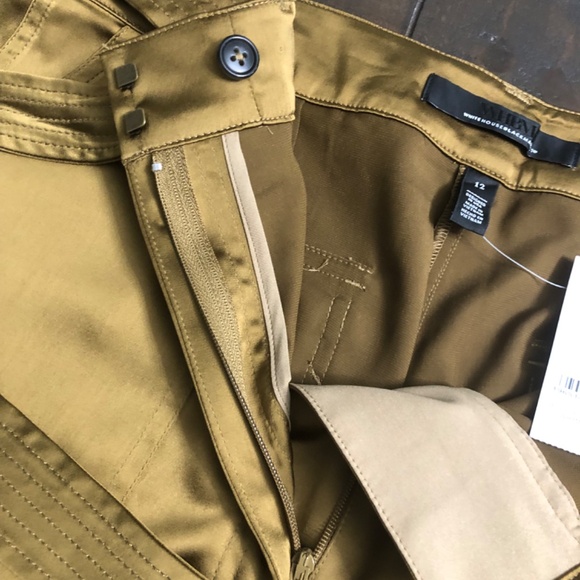 White House Black market gold woman pants - Picture 8 of 16